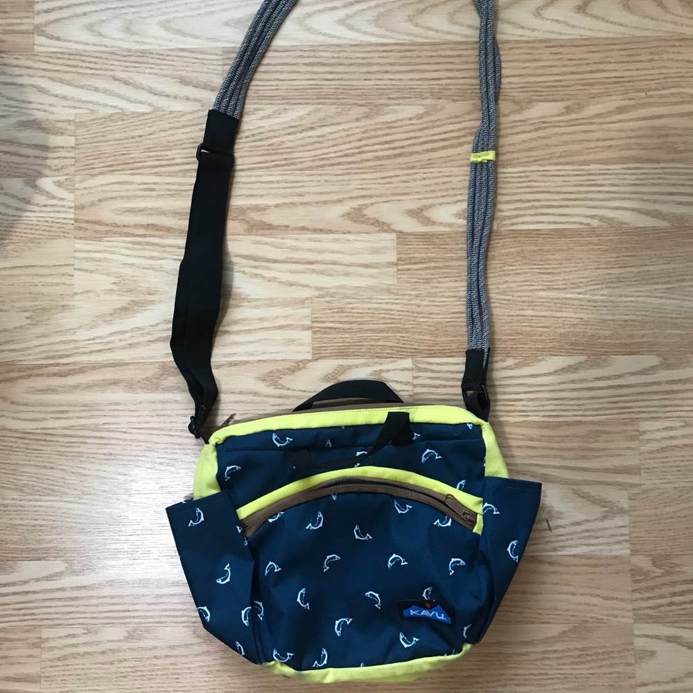 Kavu Blue Fish Purse